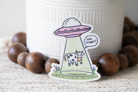 Ooh Shiny Holographic Sticker