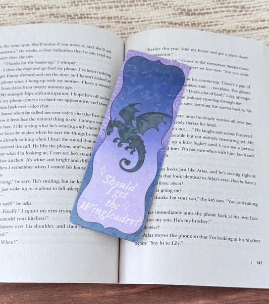Fantasy Romance Bookmark Holographic Bookmark