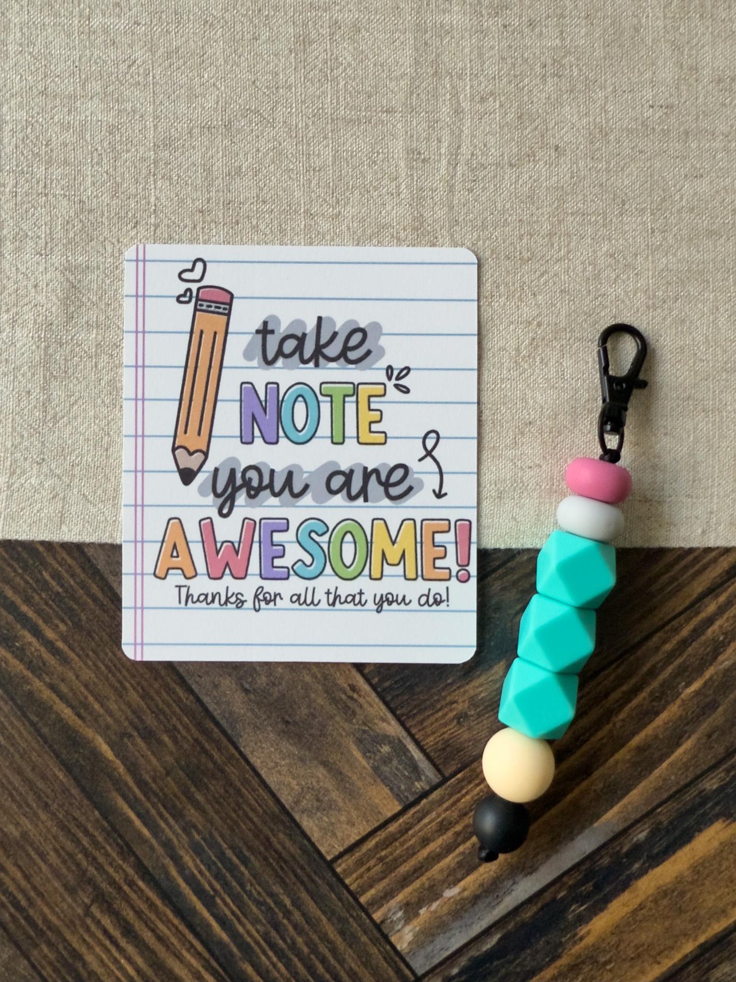 Pencil Keychain | Charm