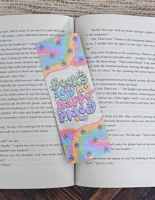Books Are My Happy Place Bookmark