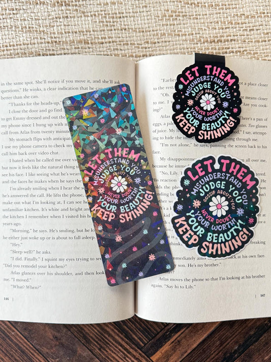 Let Them Holographic Bookmark