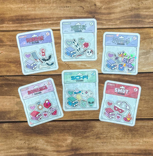 Bookish Stickers Holographic Sticker
