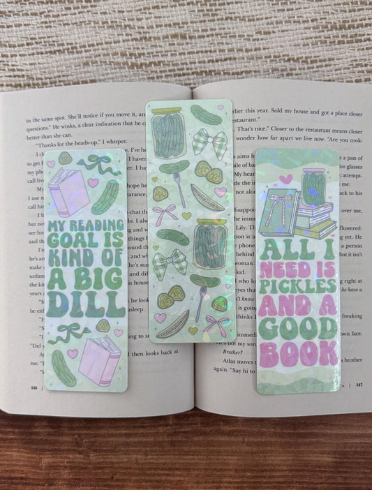 Kind of a Big Dill Holographic Bookmark