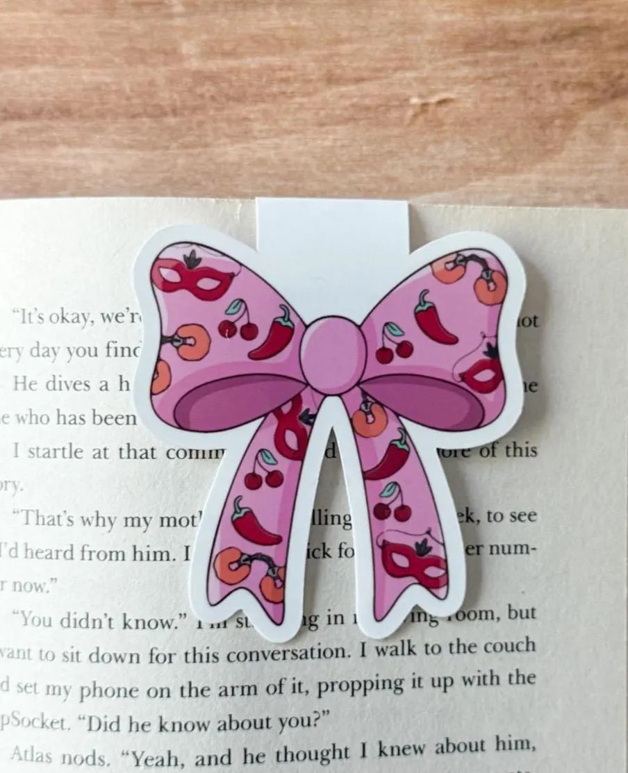 Bookish Bow Magnetic Bookmark