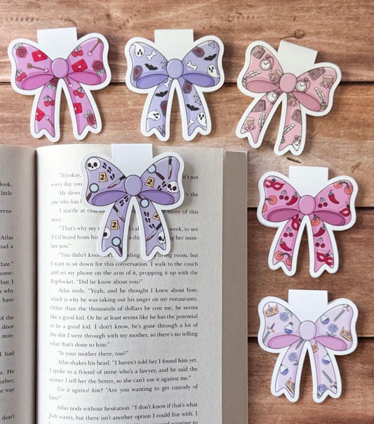 Bookish Bow Magnetic Bookmark